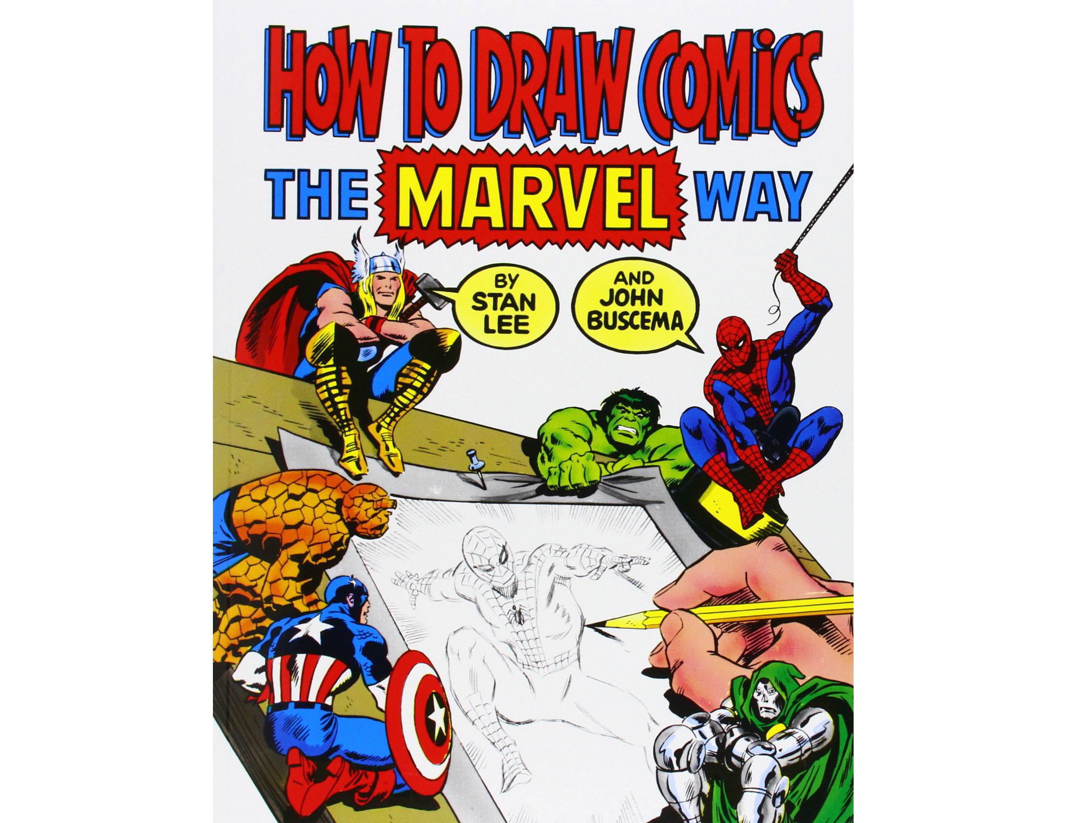 Как рисовать комиксы в стиле Марвел. How to draw Comics the Marvel way Стэн ли книга.